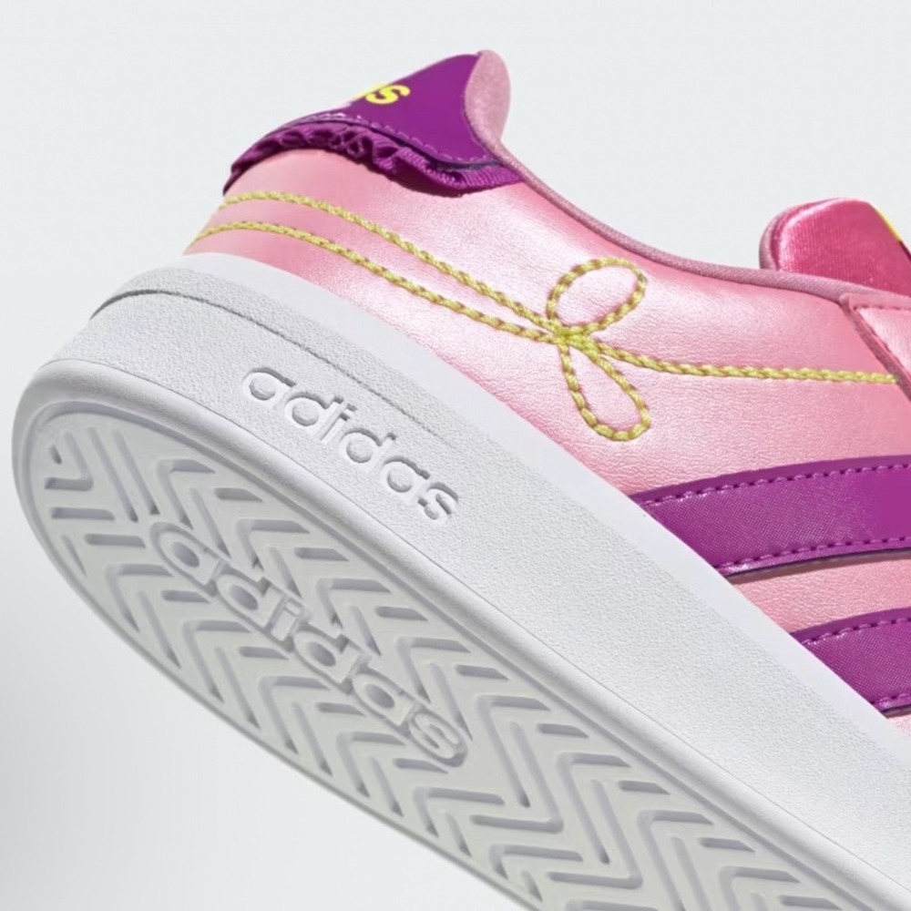 adidas Grand Court 3.0 Girls Pink Purple Sneakers KI1759 Size 5Y Women 6.5 NWT - Picture 10 of 10